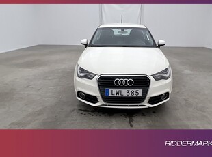 Audi A1 1.4 TFSI 122hk Halvskinn 0,52L/Mil Låg Skatt