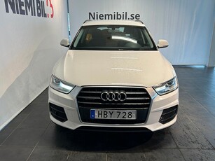 Audi Q3 2.0 TDI Quattro S Tronic Drag/MoK-uttag/SoV-hjul