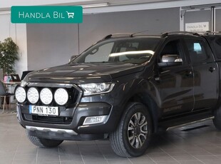 Ford Ranger3.2 TDCi Wildtrak 4x4 Aut Navi Kåpa MoK SoV 2017, Sedan