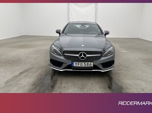 Mercedes-Benz C 200 Coupé AMG Kamera Navi Halvskinn Välserv