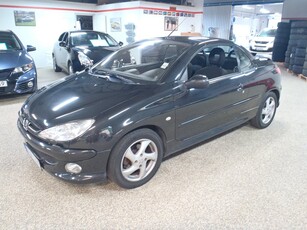 Peugeot 206 CC 1.6 109hk, Nybes, 19 000:-