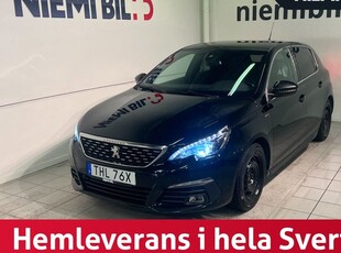 Peugeot 3081.2 e-THP GT-Line Pano Låg skatt Carplay MoK SoV 2019, Halvkombi