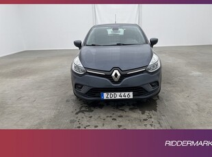 Renault Clio 1.2 TCe 118hk BASS Navi Sensorer H-skinn