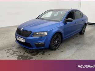 Skoda OctaviaRS TDI Pano Canton Värmare Navi Drag 2014, Halvkombi