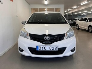 Toyota Yaris 5-dörrar 1.0 VVT-i Life 69hk 2013/Sv-såld