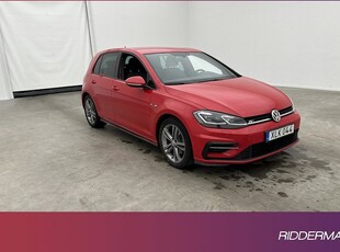 Volkswagen Golf1.5 TSI R-Line Kamera CarPlay Dragkrok 2019, Halvkombi