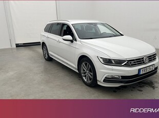 Volkswagen PassatTDI R-Line Cockpit Värm Kamera Drag 2018, Kombi