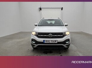 Volkswagen T-CROSS 1.0 TSI 95hk Komfort Sensorer Välservad