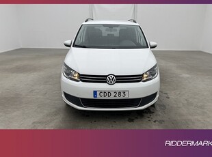 Volkswagen Touran 1.4 TGI 150hk Masters Värmare Kamera Drag