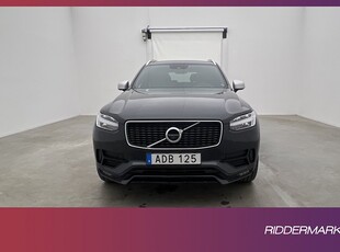 Volvo XC90 T5 AWD R-Design VOC H/K Värm HUD 360° Navi MOMS