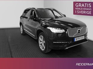 Volvo XC90T8 AWD Inscription VOC 7-sits Pano Kamera Drag 2016, SUV