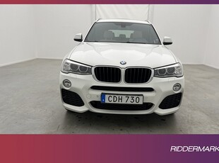 BMW X3 xDrive20d 190hk M Sport Pano Skinn Navi Välservad