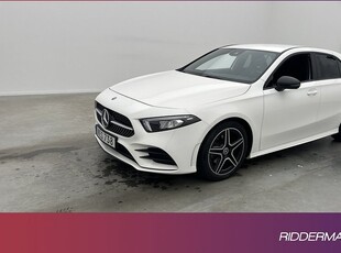 Mercedes A180Benz A 180 AMG Kamera Halvskinn Keyless Välservad 2021, Halvkombi