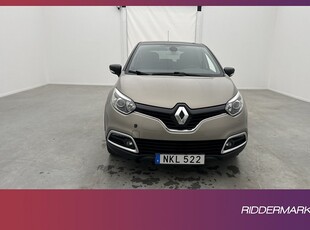 Renault Captur 0.9 TCe 90hk Värmare Sensorer Navi Välservad