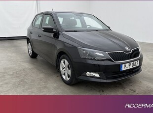 Skoda FabiaTSI Style Sensorer BT Välservad 0,46l mil 2017, Halvkombi