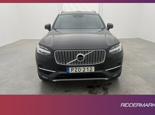 Volvo XC90 D5 AWD Inscription 7-Sits VOC Pano Luft 360° Drag