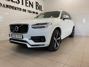 Volvo XC90 T6 AWD Aut R-Design Drag 7-Sits Svensksåld