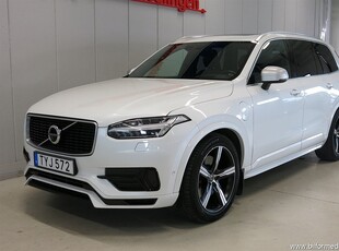 Volvo XC90 T8 AWD TE R-Design 7-sits Luftfjädring Drag skinn m.m