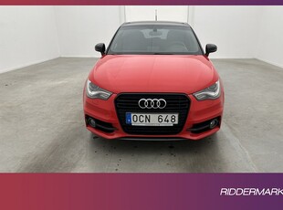 Audi A1 Sportback 1.2 TFSI 86hk S-Line Farthållare 0,51l/mil