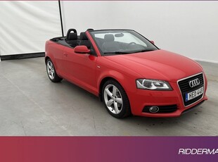 Audi A3Cabriolet TFSI S-Line Farthållare Halvskinn 2011, Halvkombi