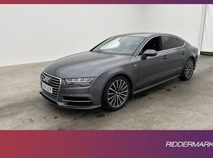 Audi A7 Sportback 2.0 TFSI Q 252hk S-Line Skinn Välservad