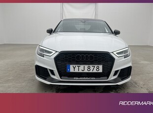 Audi S3 RSedan Q 400hk Pano B&O Cockpit Matrix Sportavgas