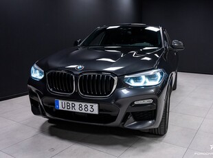 BMW X4 20 D M-SPORT NAVI H&K HEAD-UP 360 VÄRMARE LEASEBAR