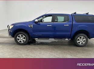 Ford RangerLimited 2.2TDCi 4x4 Värmare Dragkrok Skinn Kåpa 2014, Pickup