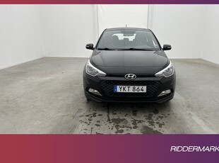 Hyundai i20 1.2 75hk Rattvärme Lågskatt 0.4L/Mil