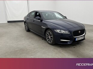 Jaguar XF20d R-Sport Värmare Navi Kamera Välservad 2016, Sedan