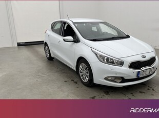 Kia Cee´d1.6 CRDi Comfort Värmare Sensorer Välservad 2014, Halvkombi