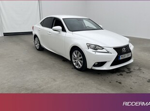 Lexus IS300h CVT Comfort Sensorer Rattvärme Keyless 2015, Sedan