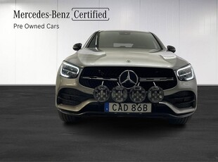 Mercedes-Benz GLC 300 de Coupé 4MATIC AMG/Dragkrok/Taklucka/Keyless/360-K/S&V-hjul