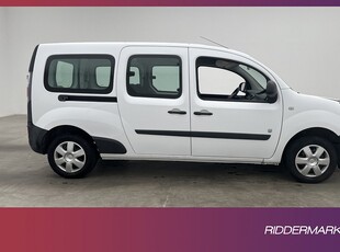 Renault Kangoo Maxi Passenger 22kWh DRAGKROK 5-Sits 2xDörr