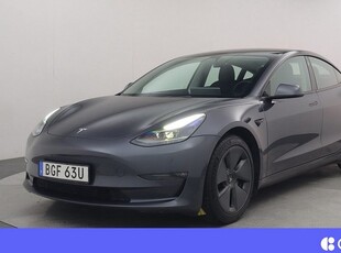 Tesla Model 3Long Range AWD Refresh AP Pano Drag V-hjul 2021, Halvkombi