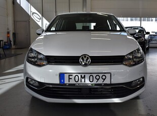 Volkswagen Polo 5-dörrar 1.2 TSI Euro 6 LÅG ÅRSSKATT