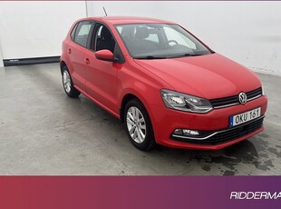 Volkswagen Polo1.2 TSI Sensorer Farthållare Välservad 2017, Halvkombi