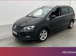 Volkswagen Sharan4M Premium 7-Sits El-Dörrar Värm 2018, Minibuss