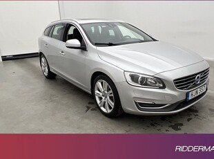 Volvo V60D4 Summum VOC Taklucka Värmare Sensorer Navi Drag 2015, Kombi