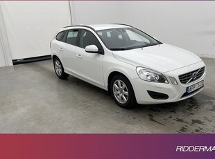 Volvo V60T3 Kinetic En-Bruk Farthållare Låga-Mil 0,56l mil 2012, Kombi