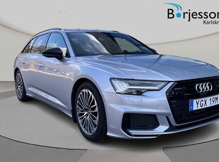 Audi A6 Avant 55 TFSI e quattro TFSIe S-LINE 367hk Drag 360 kamera HD-M