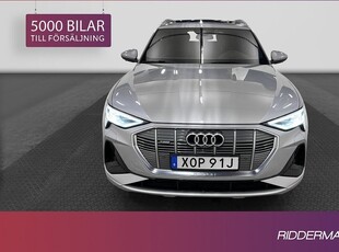 Audi e-tron quattroE-Tron 55 Q S-Line Cockpit Pano 360° Skinn Drag 2020, Personbil