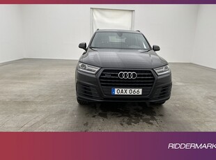 Audi Q7 TDI Q 272hk S-Line 7-sit Cockpit BOSE Värm Navi Drag