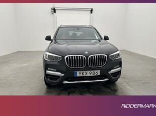 BMW X3 xDrive20d 190hk X-Line Cockpit Navi Sensorer Skinn