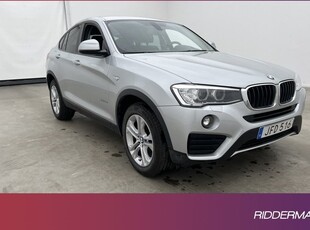 BMW X4xDrive 20d M-Ratt Navi HiFi Rattvärme Drag 2017, SUV