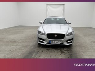 Jaguar XF 20t 200hk R-Sport Pano Meridian Värm Kamera Navi