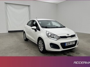 Kia Rio1.2 CVVT GLS Rattvärme Låg-skatt 0,43l Mil 2013, Halvkombi