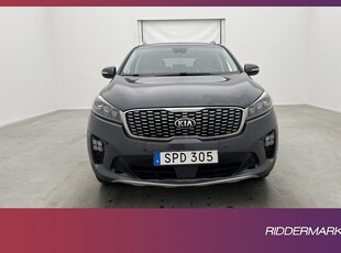 Kia Sorento AWD 200hk GT-Line 7-Sit Pano Värm H/K Kamera