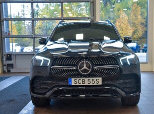 Mercedes-Benz GLE 450 AMG Pano Luft Burm 7-Sits 22” MOMS/VAT