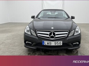 Mercedes E200Benz E 200 Cabriolet AMG Sport Skinn Drag 2011, Cab